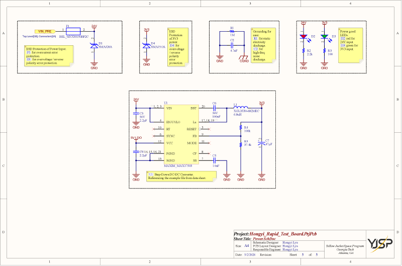Power Protection Schematic
